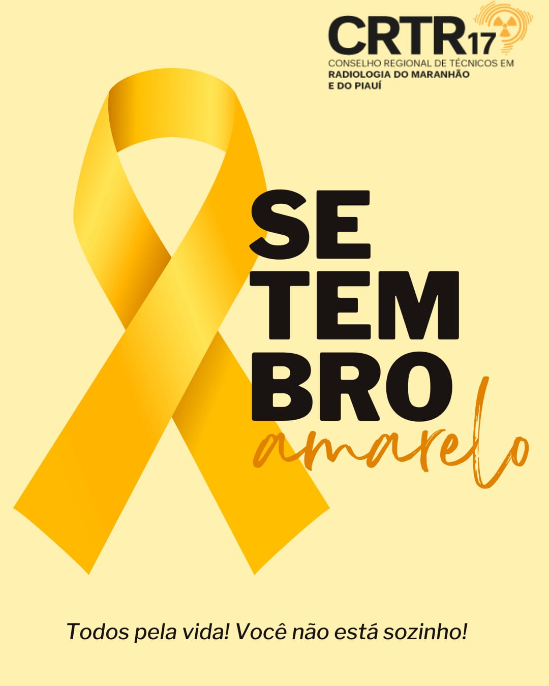 Crtr Durante este mês, CRTR-17 reforça a importância da campanha Setembro ...