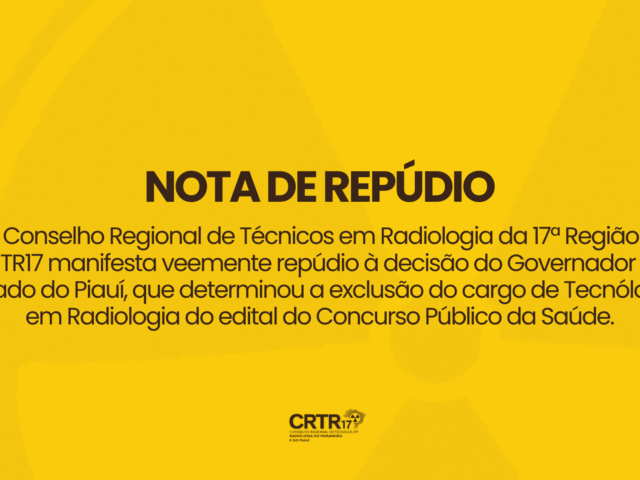 NOTA DE REPÚDIO (Apresentação)